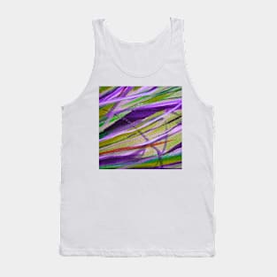 Abstract Grass 1 Digitally Enhanced 10 Tank Top